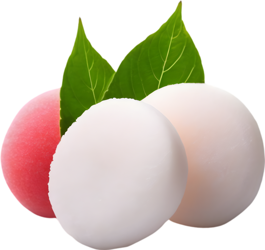 Image of Delicious-looking Mochi. AI-Generated. png