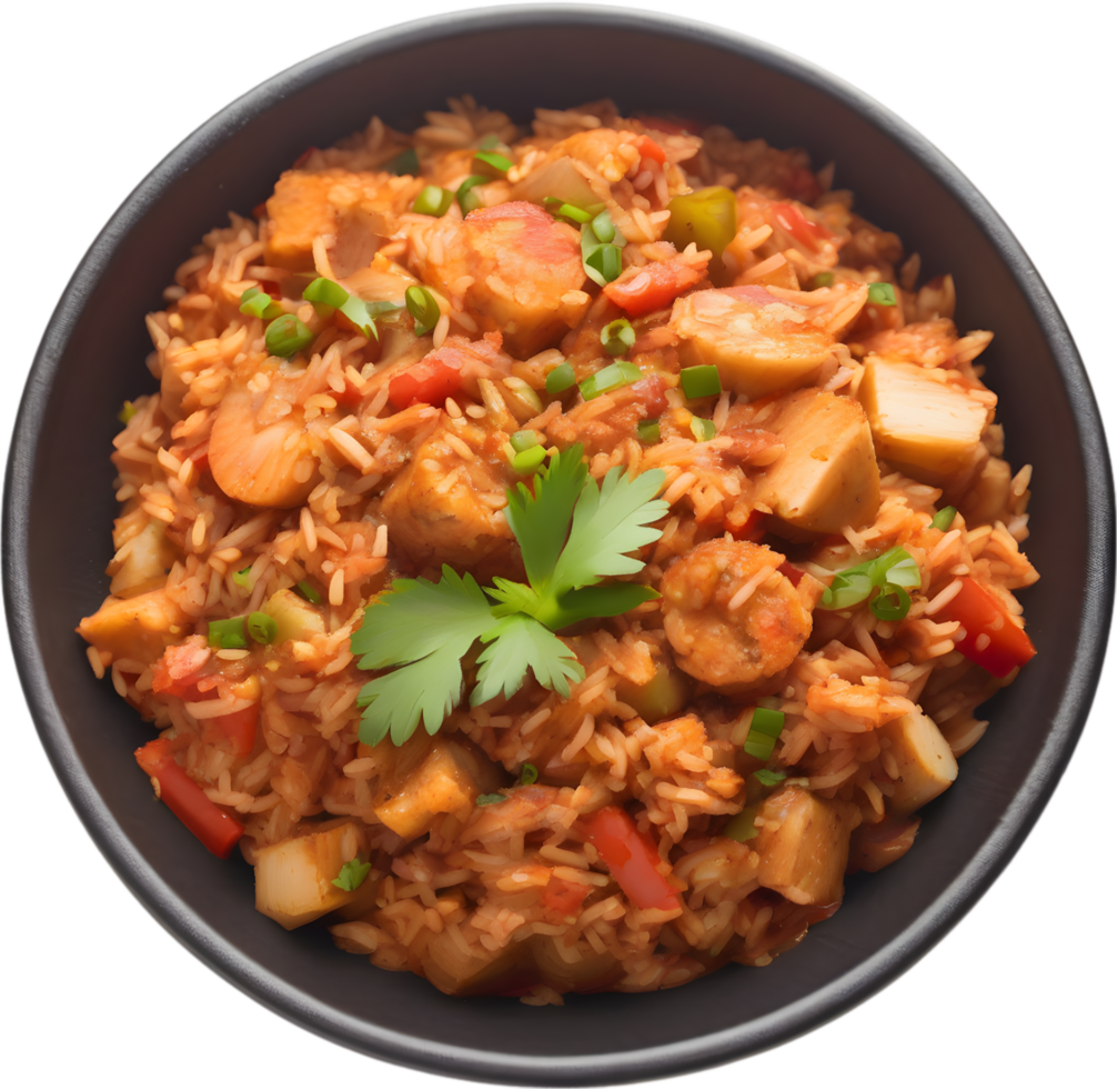 Image of Deliciouslooking Jambalaya. AIGenerated. 32322703 PNG