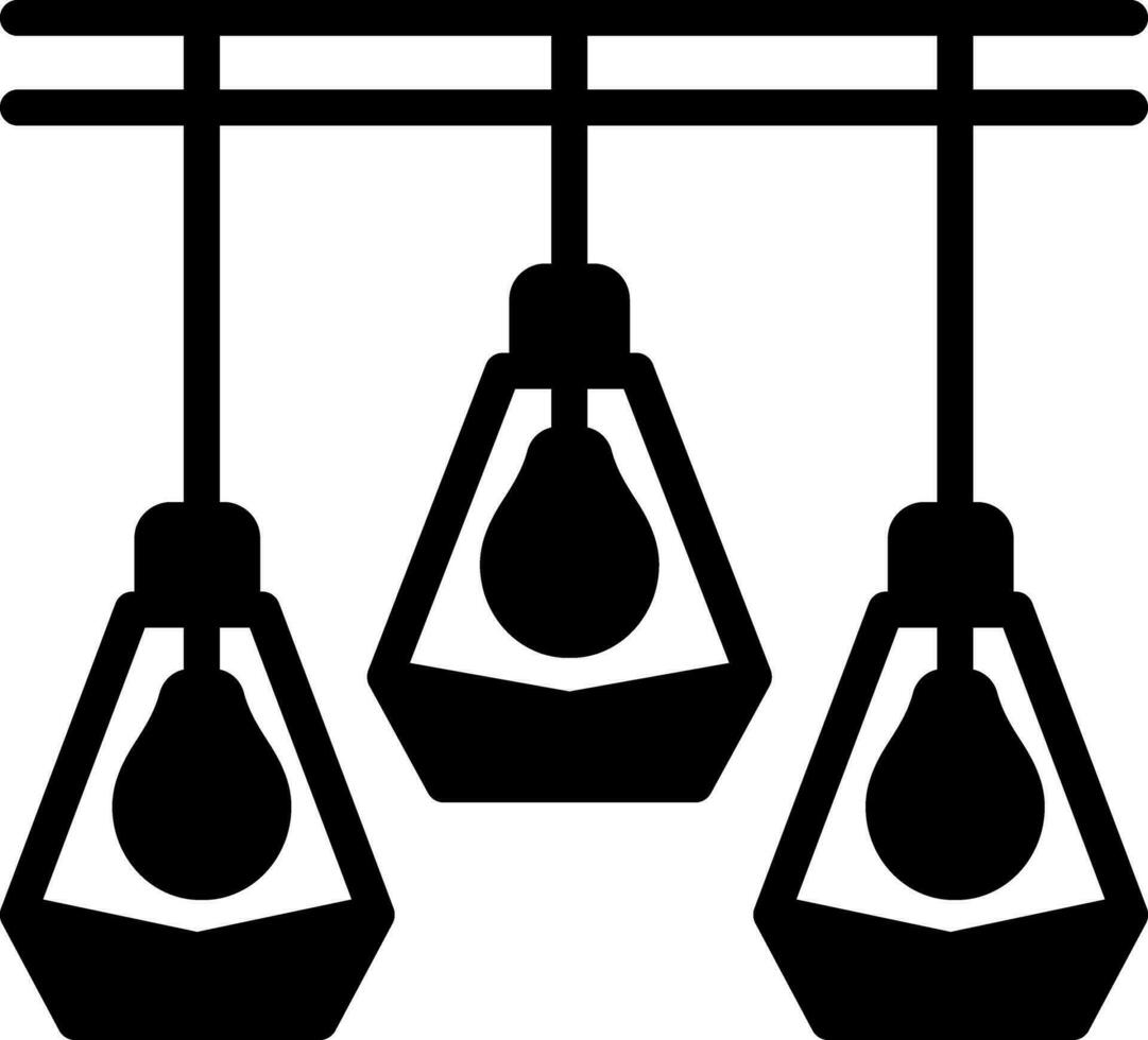 solid icon for fixtures vector