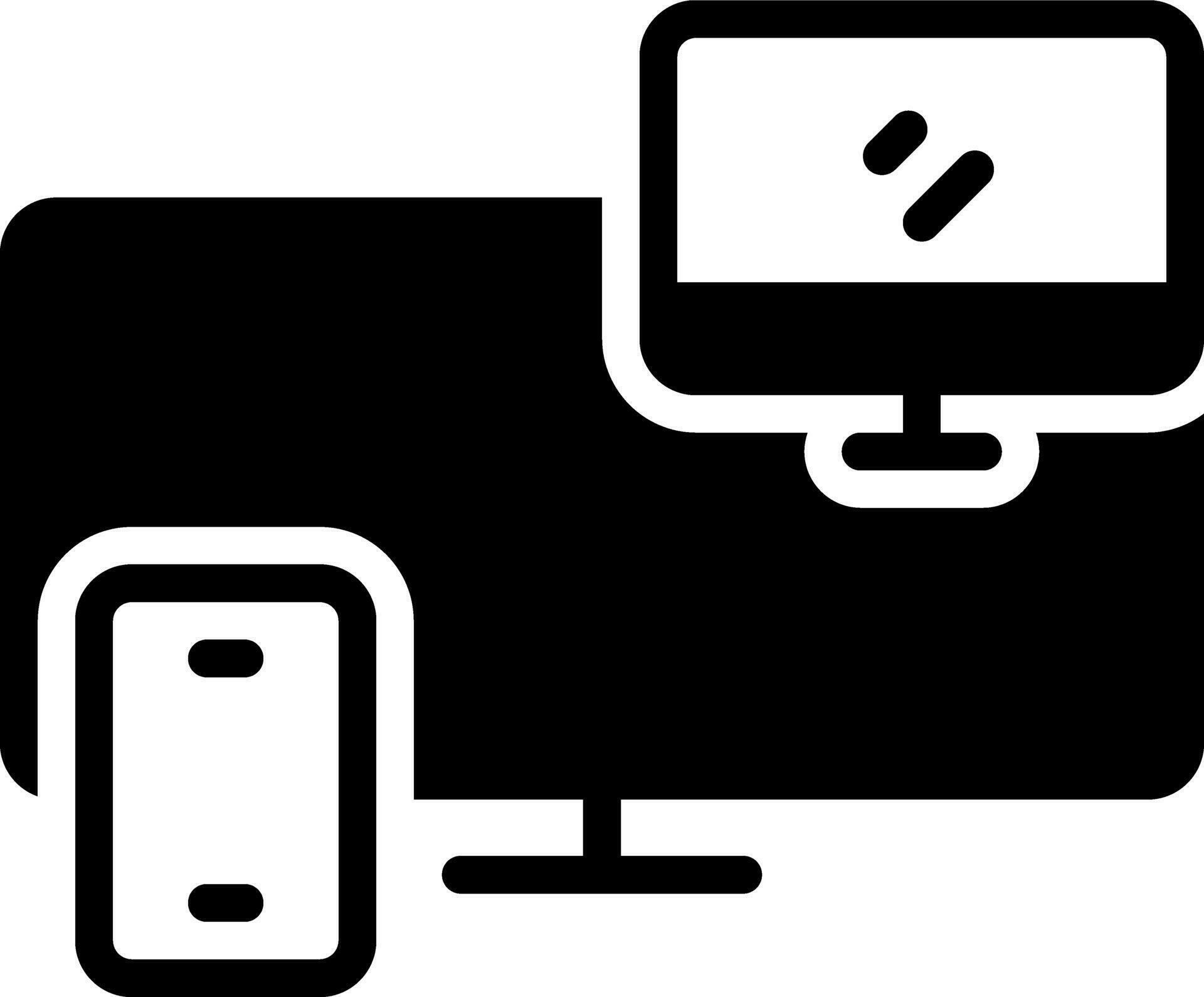 solid icon for displays 32322941 Vector Art at Vecteezy