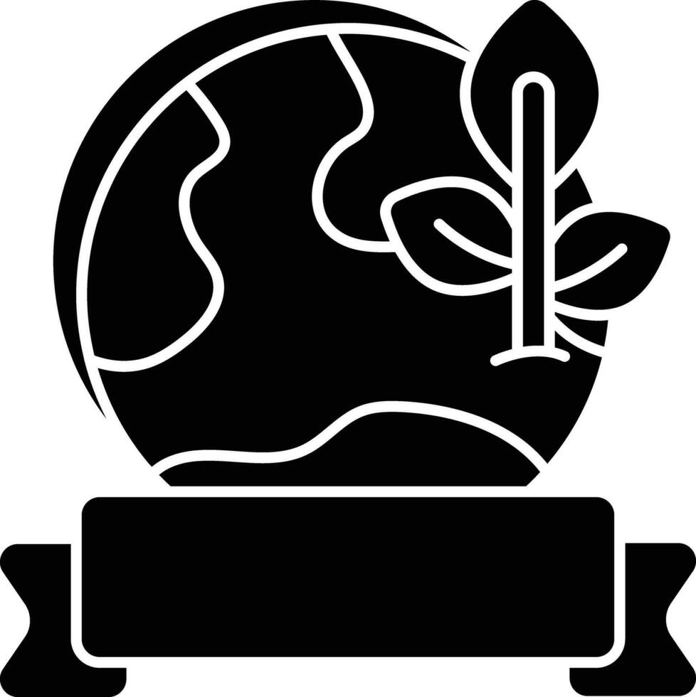 glyph icon design style vector