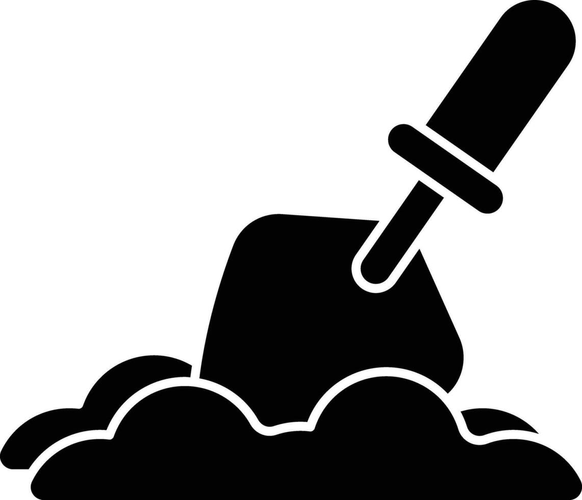 gardening glyph icon design style vector