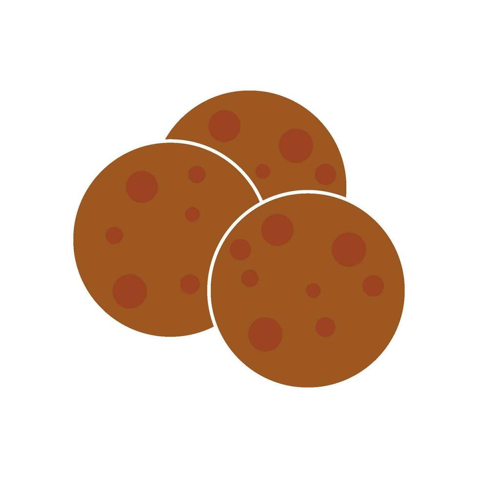 vector de icono de galleta