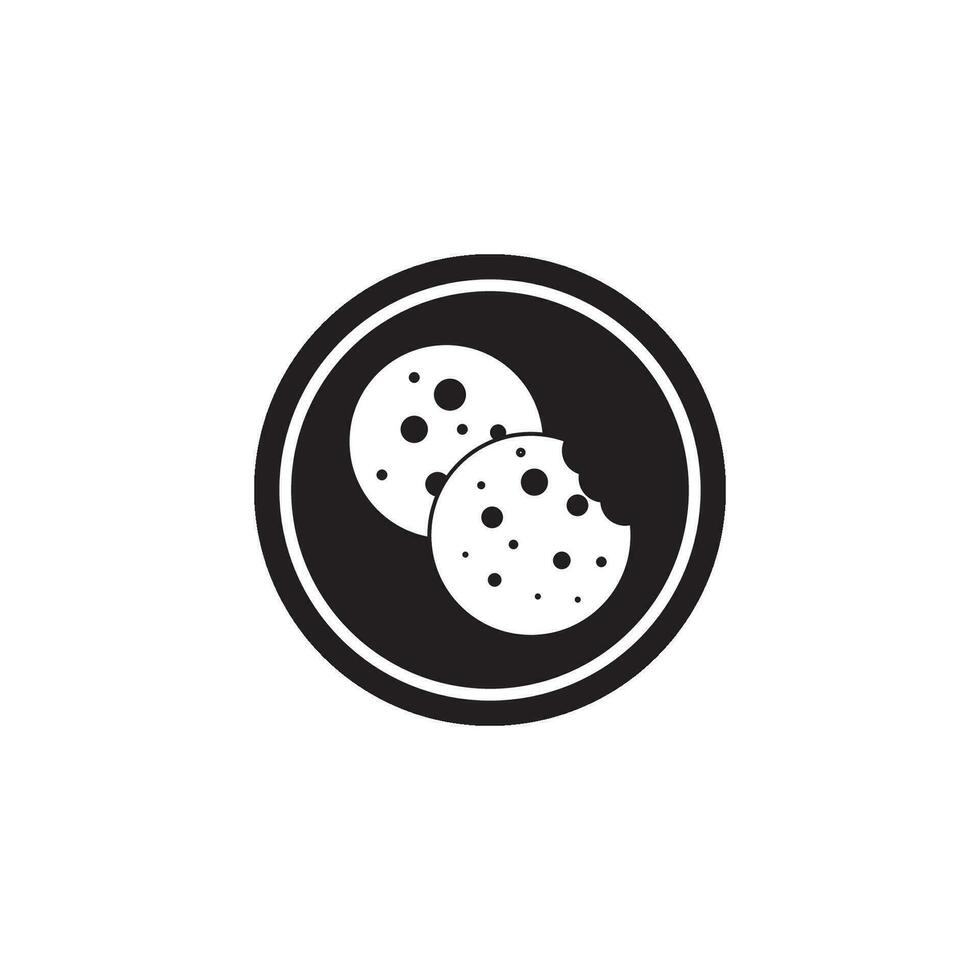 cookie icon vector