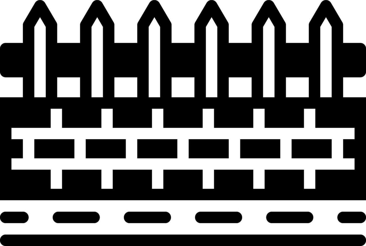 solid icon for boundary vector