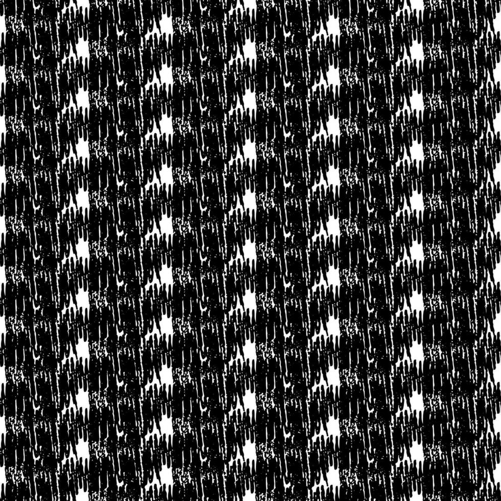 Seamless pattern with black pencil brushstrokes vector