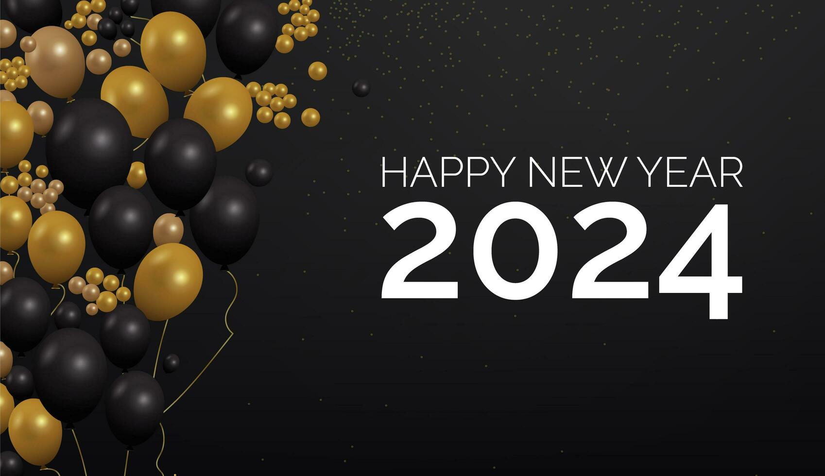 Happy New Year 2024 template photo