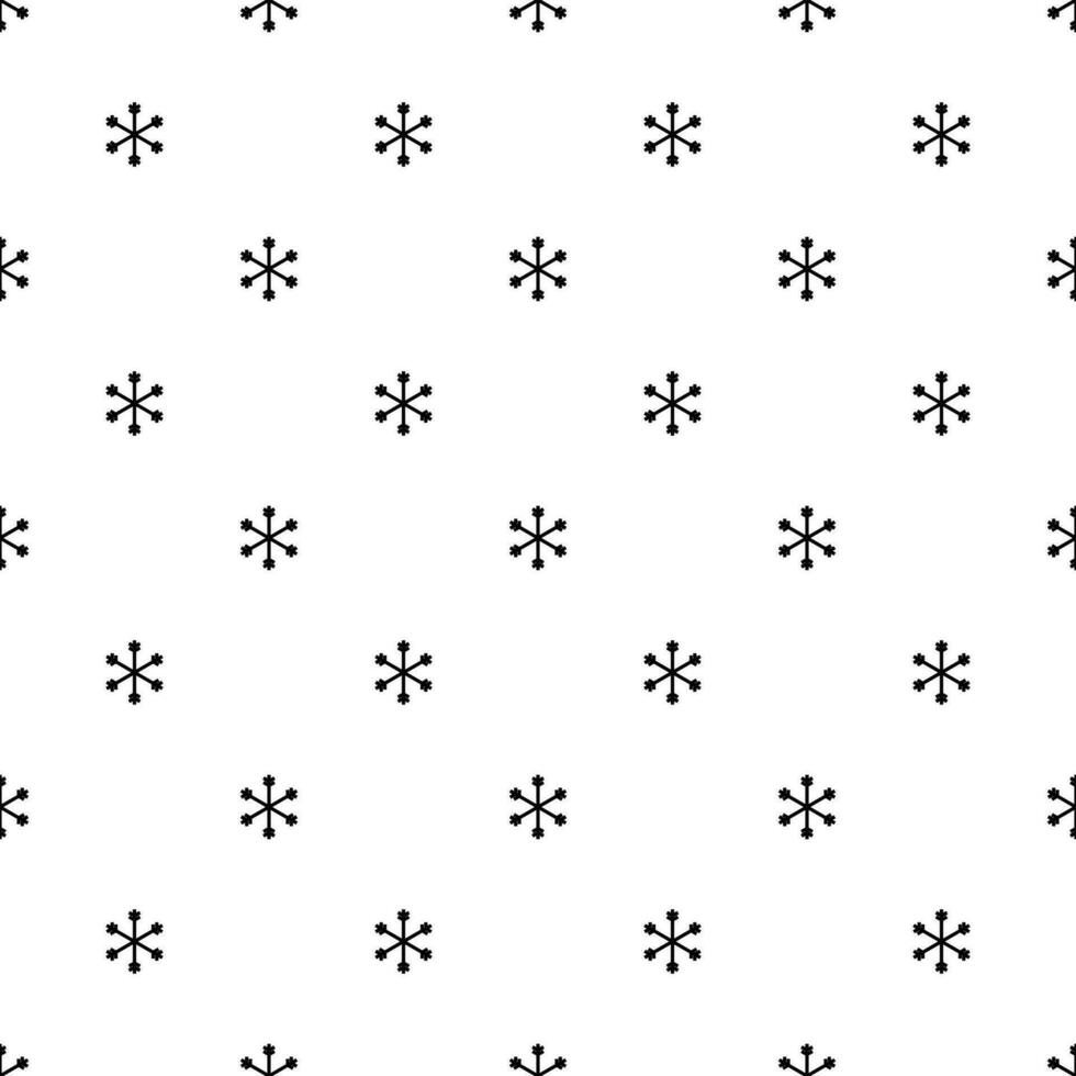 seamless pattern with snowflake icon. vector