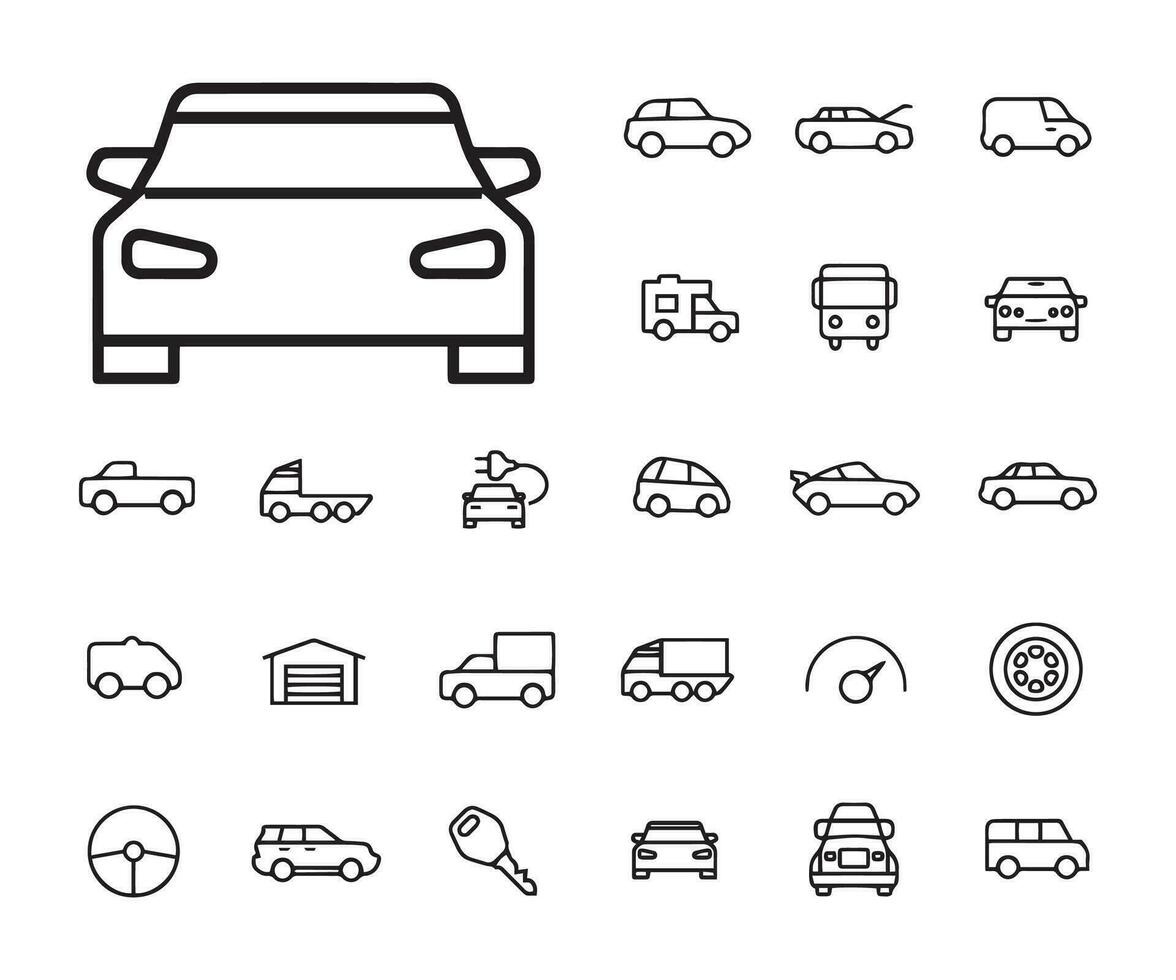 Car logo set bundle collection vector