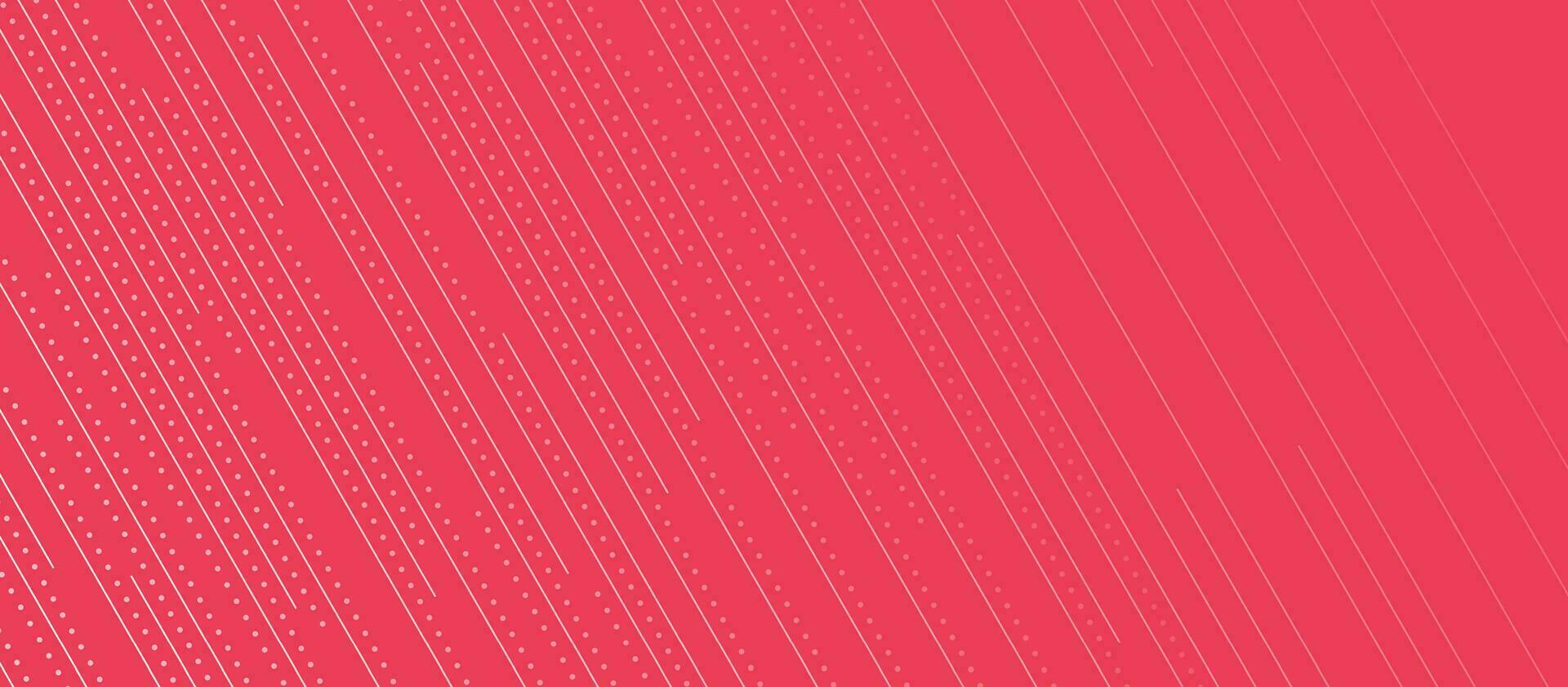 Pink white minimal lines abstract futuristic tech background vector