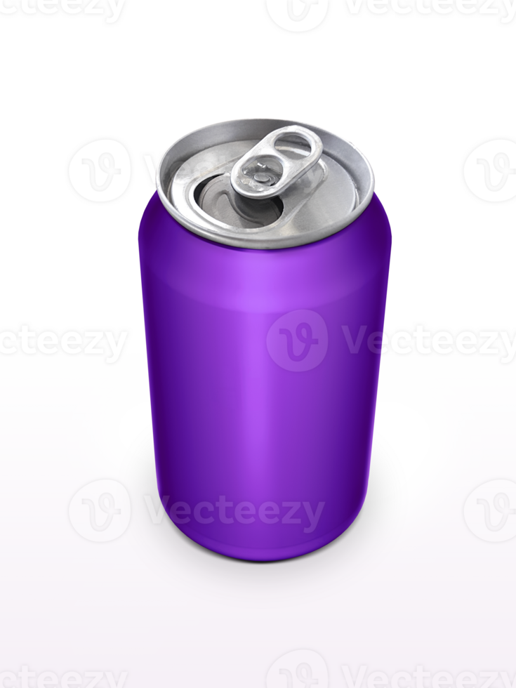 Aluminium cans. soda, lemonade, juice, energy drink mockups, transparent background png