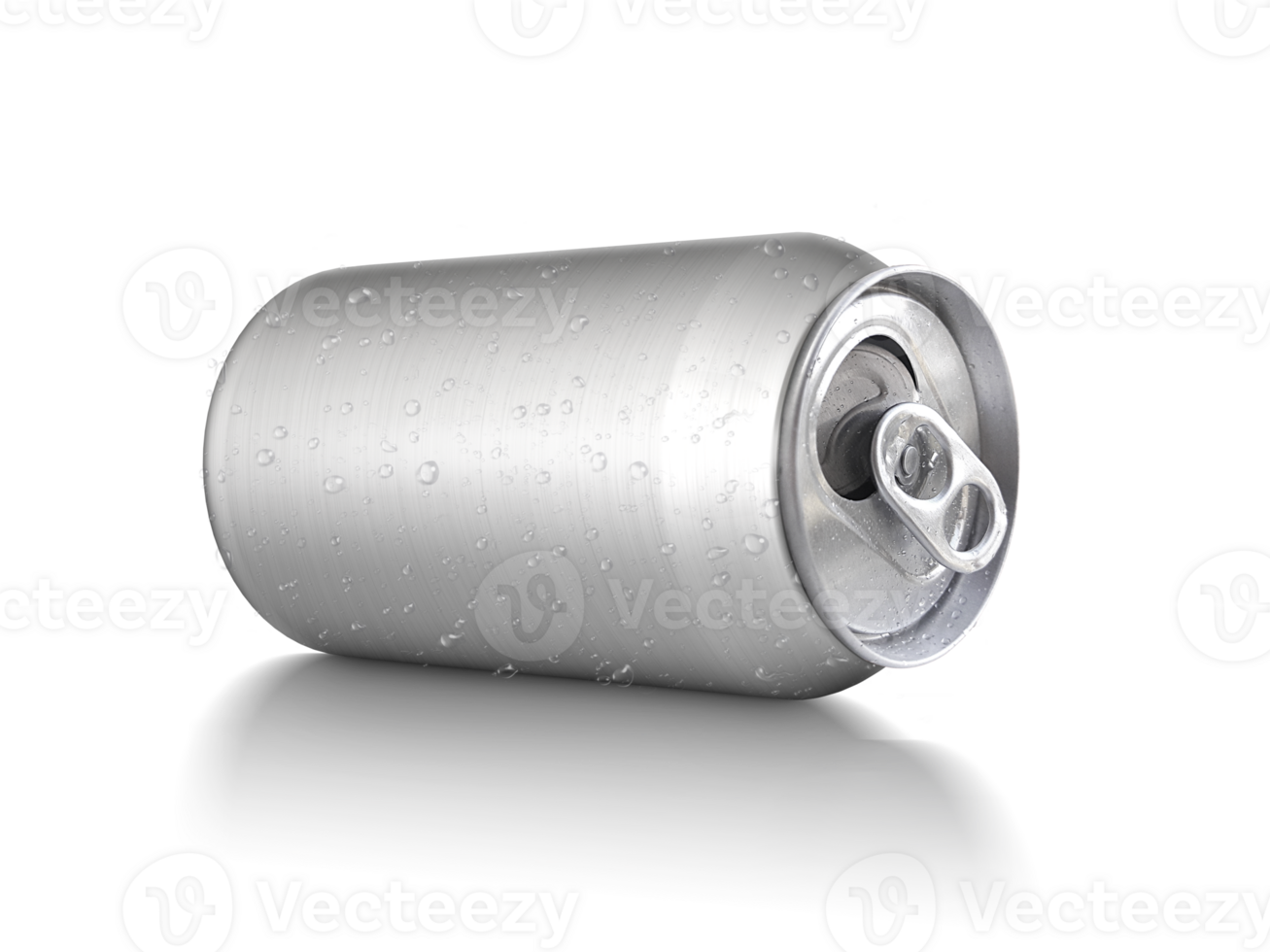 Aluminium cans with water drops. soda, lemonade, juice, energy drink mockups, transparent background png