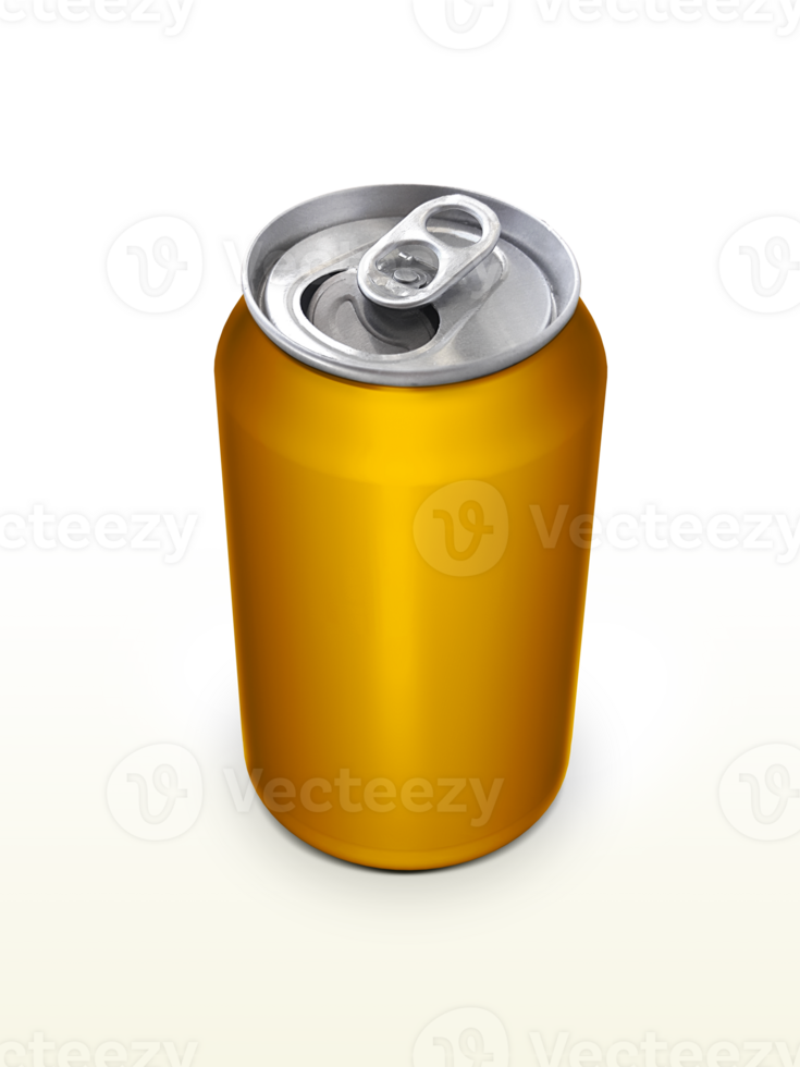 Aluminium cans. soda, lemonade, juice, energy drink mockups, transparent background png