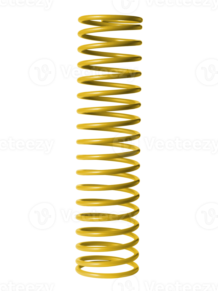 automotive suspension springs, transparent background png