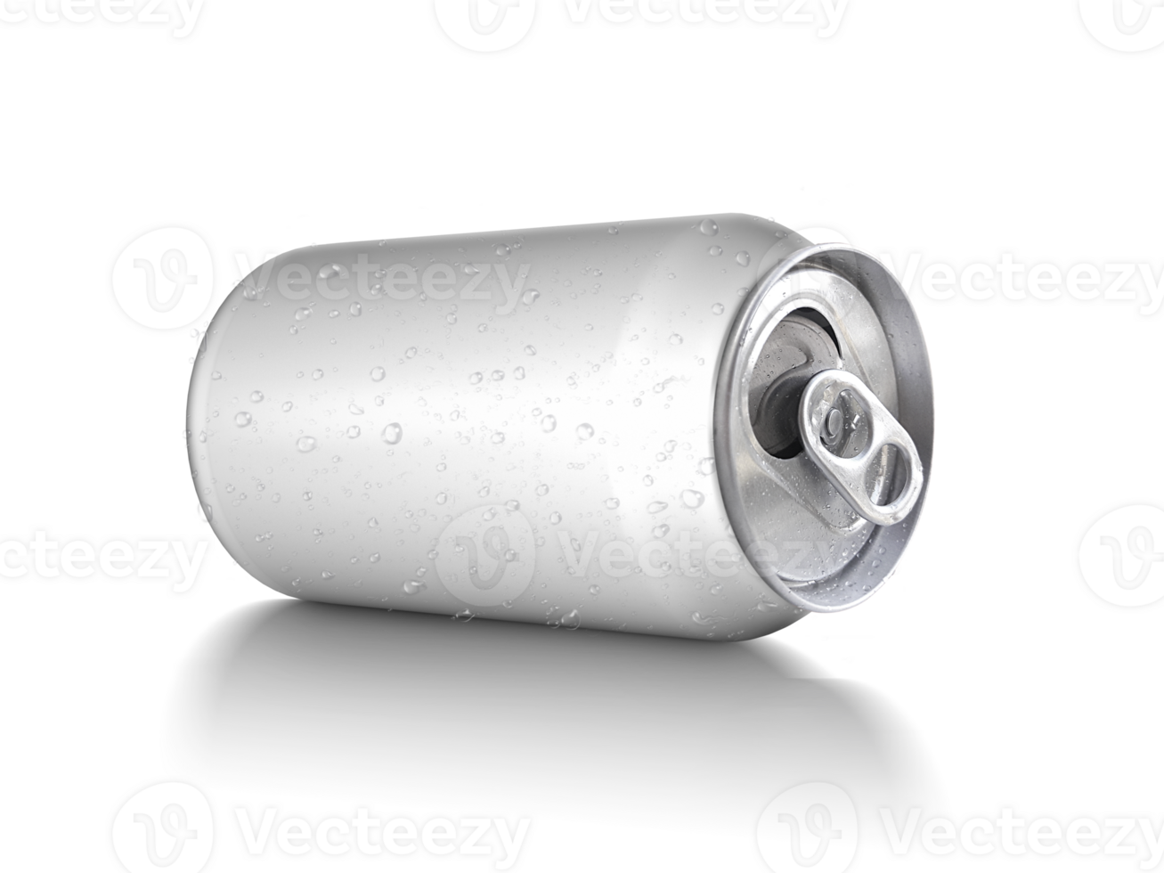 Aluminium cans with water drops. soda, lemonade, juice, energy drink mockups, transparent background png