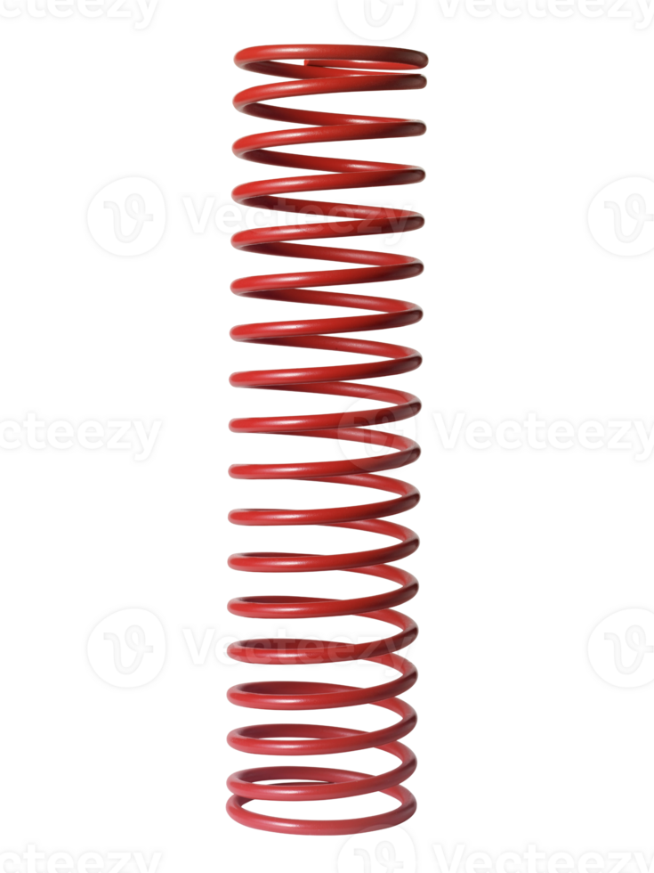 automotive suspension springs, transparent background png