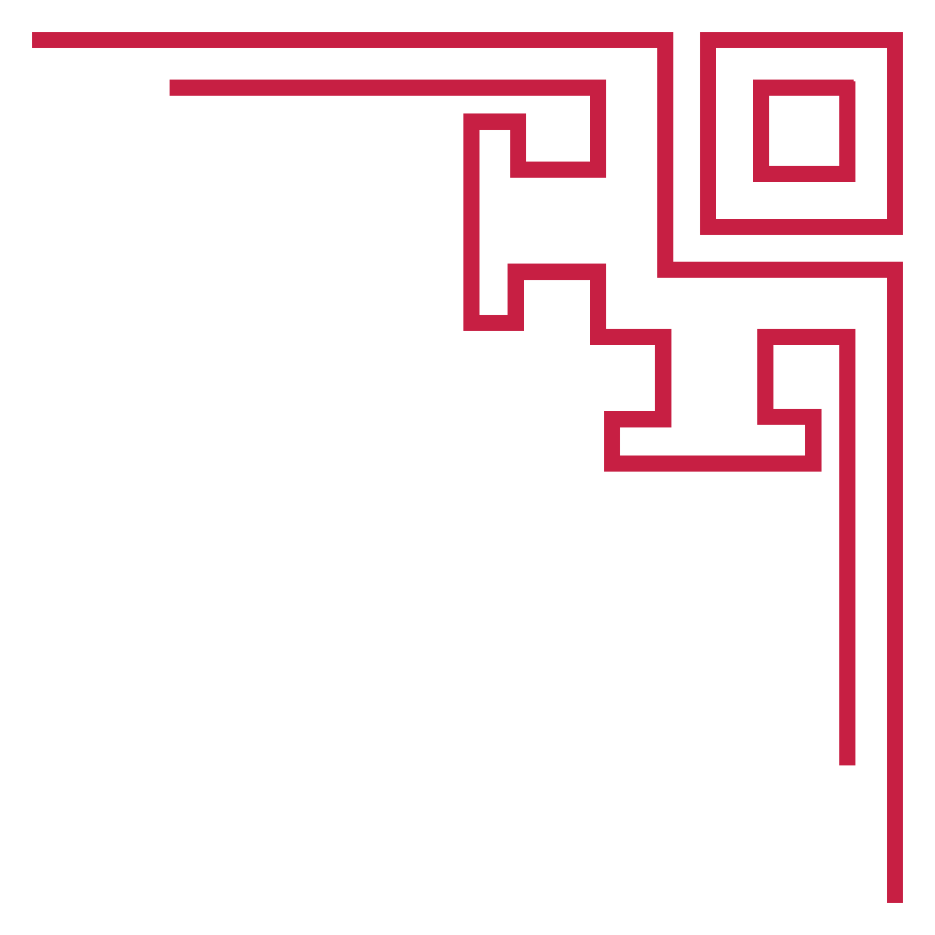 red corner line, border Chinese.Korean element lines. Japan .Asia