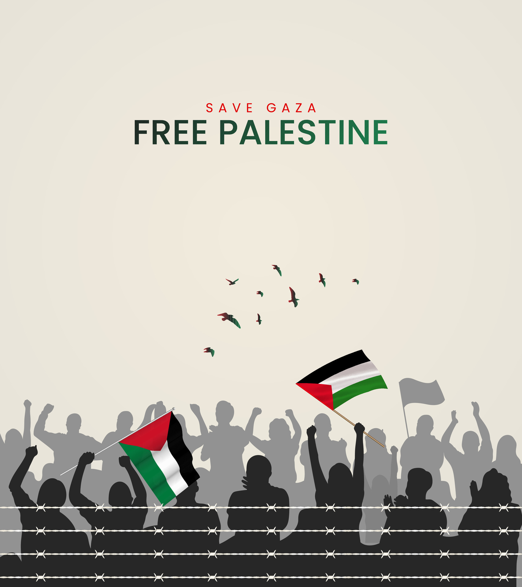 Free Palestine. Palestine Flag with Al-Aqsa Mosque design for banner