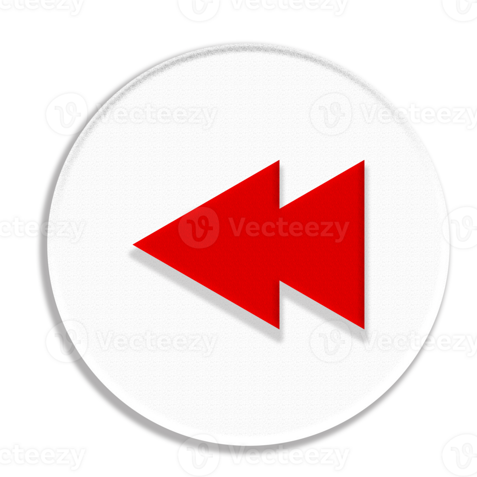 play previous icon symbol circle png