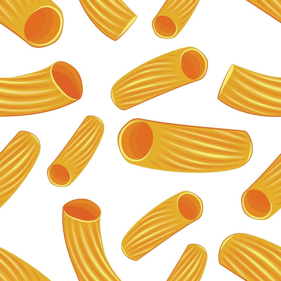 sin costura modelo con diferente tipos de pasta. sin costura modelo con pasta. comida modelo. pasta antecedentes. comida antecedentes. cocina vibrante diseño. vistoso vector ilustración