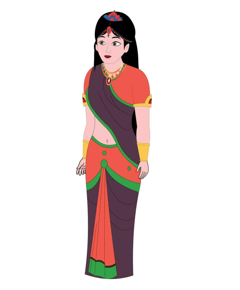 Pro Vector queen Character