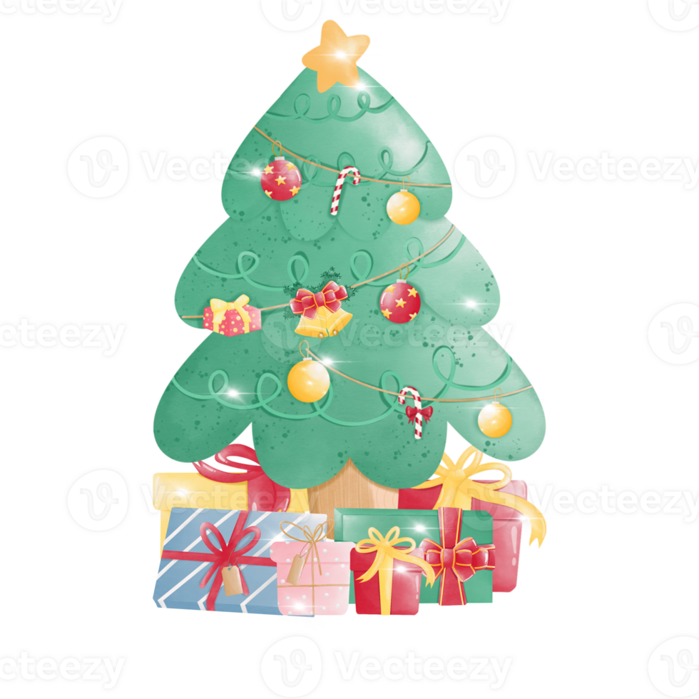 Christmas tree decorations png