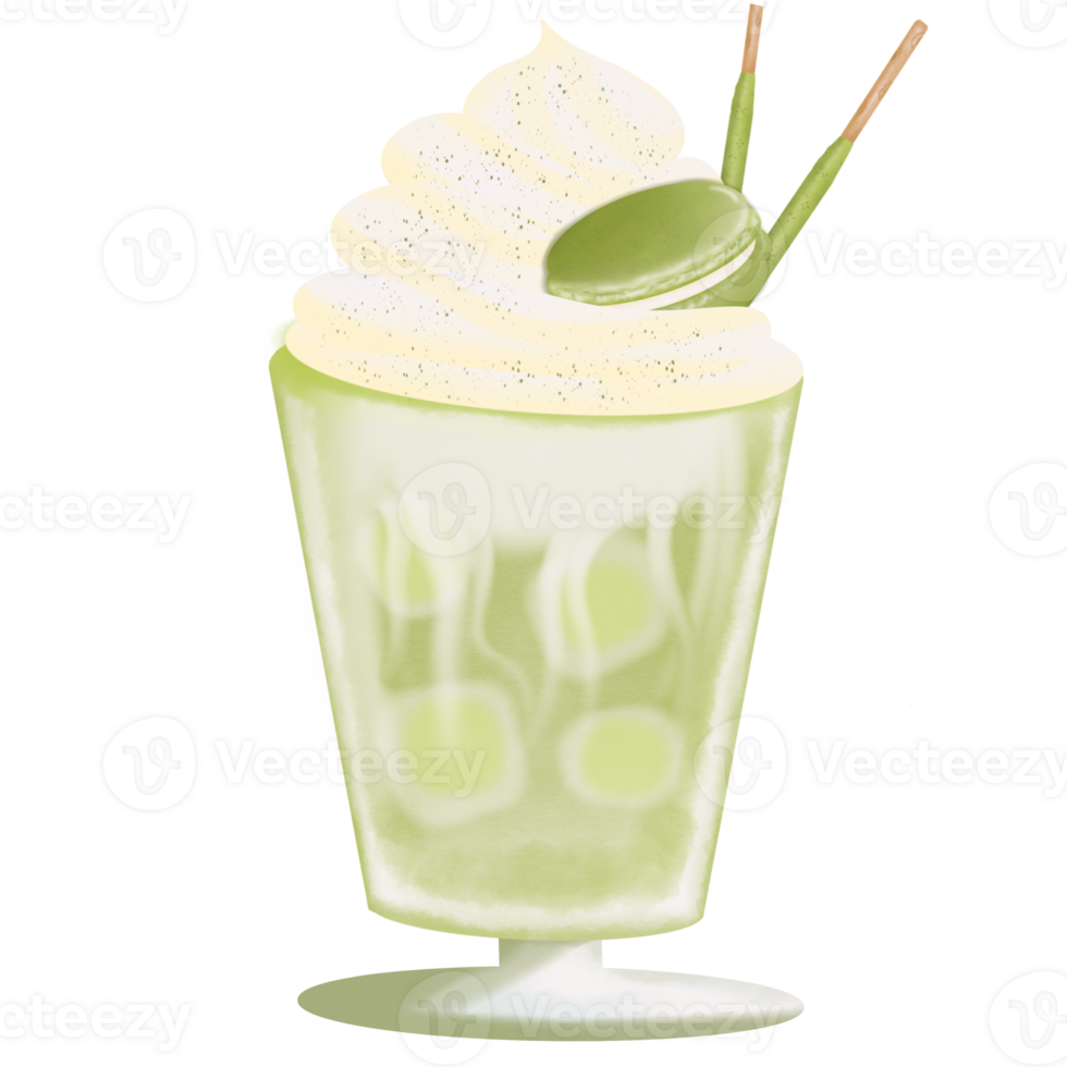 drinks green tea png