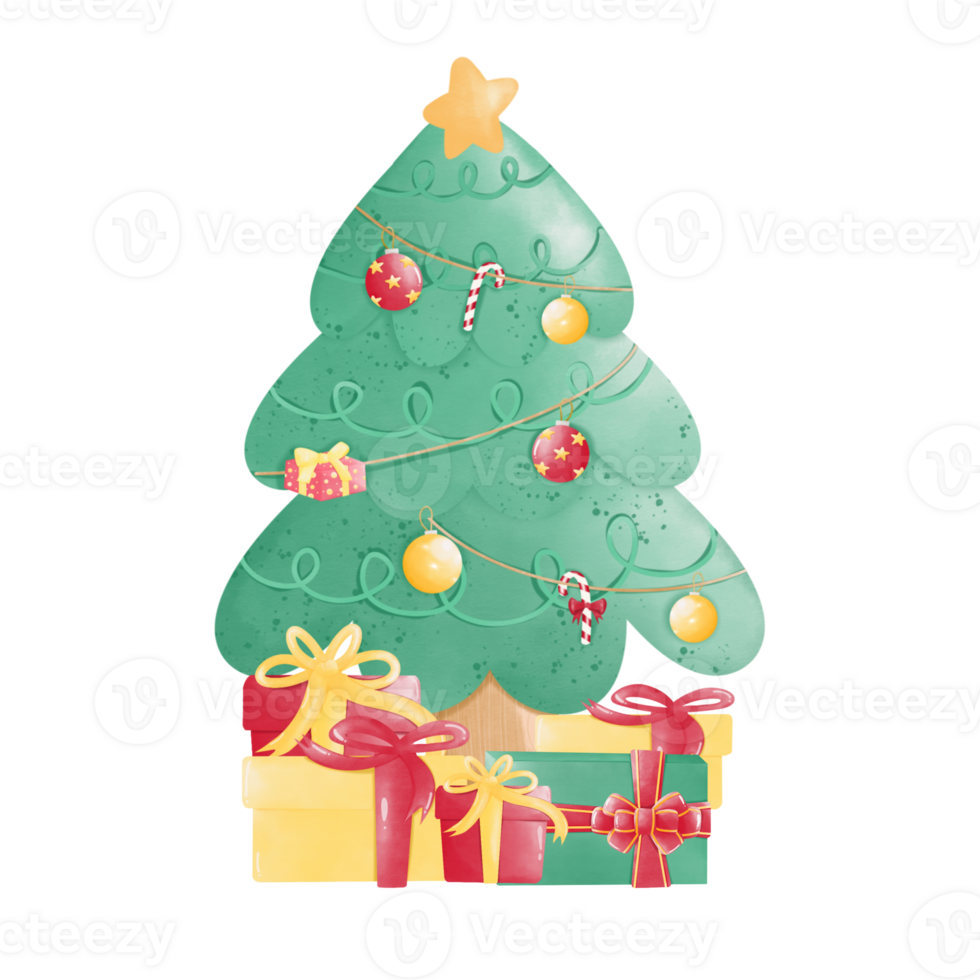 Christmas tree decorations png