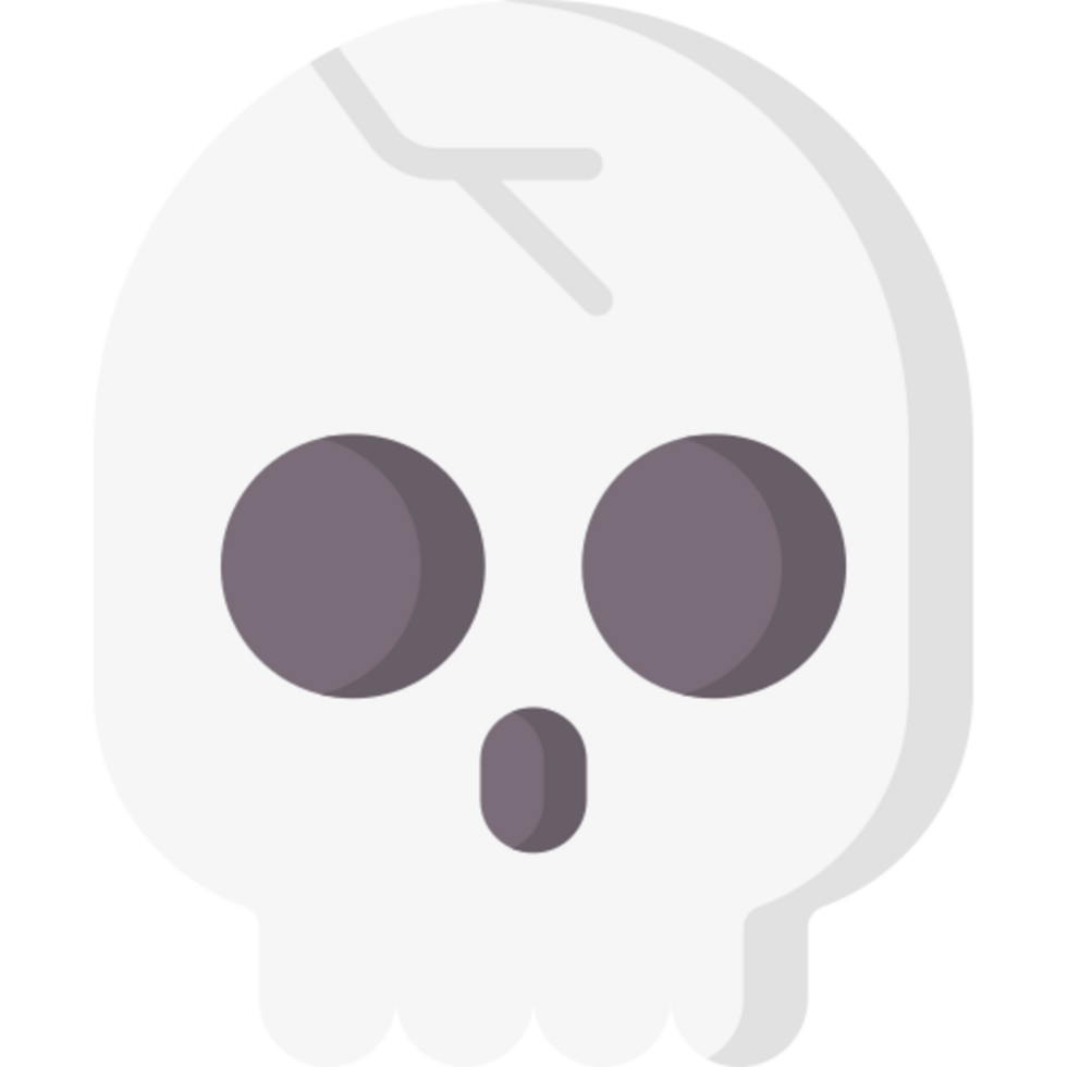 skull icon design png