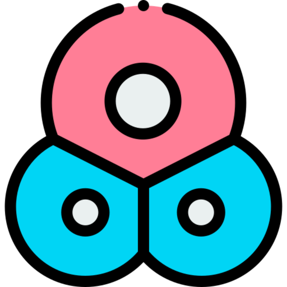 molecule icon design png