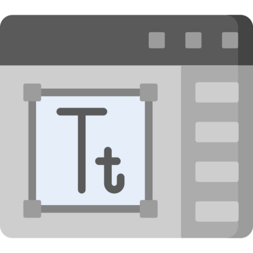 text editor icon design png