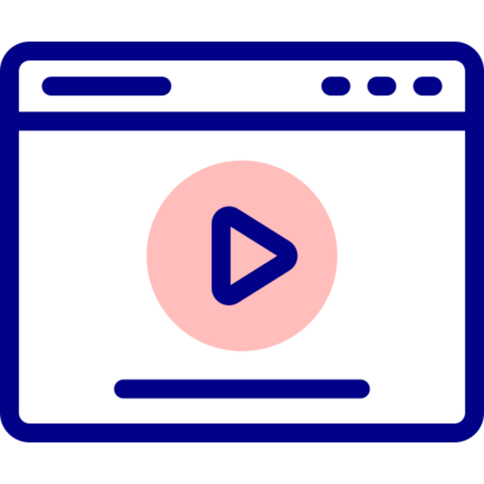 video player icon design png