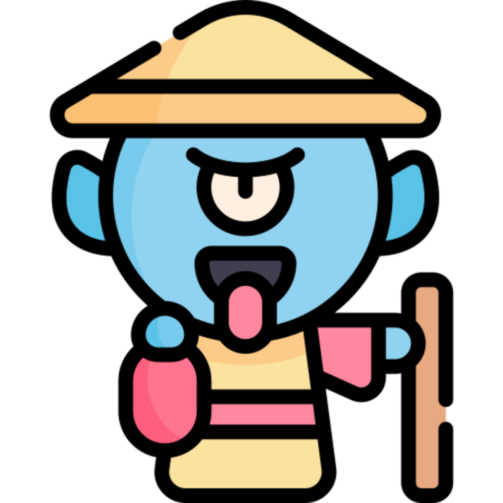 hitotsume kozo icon design png