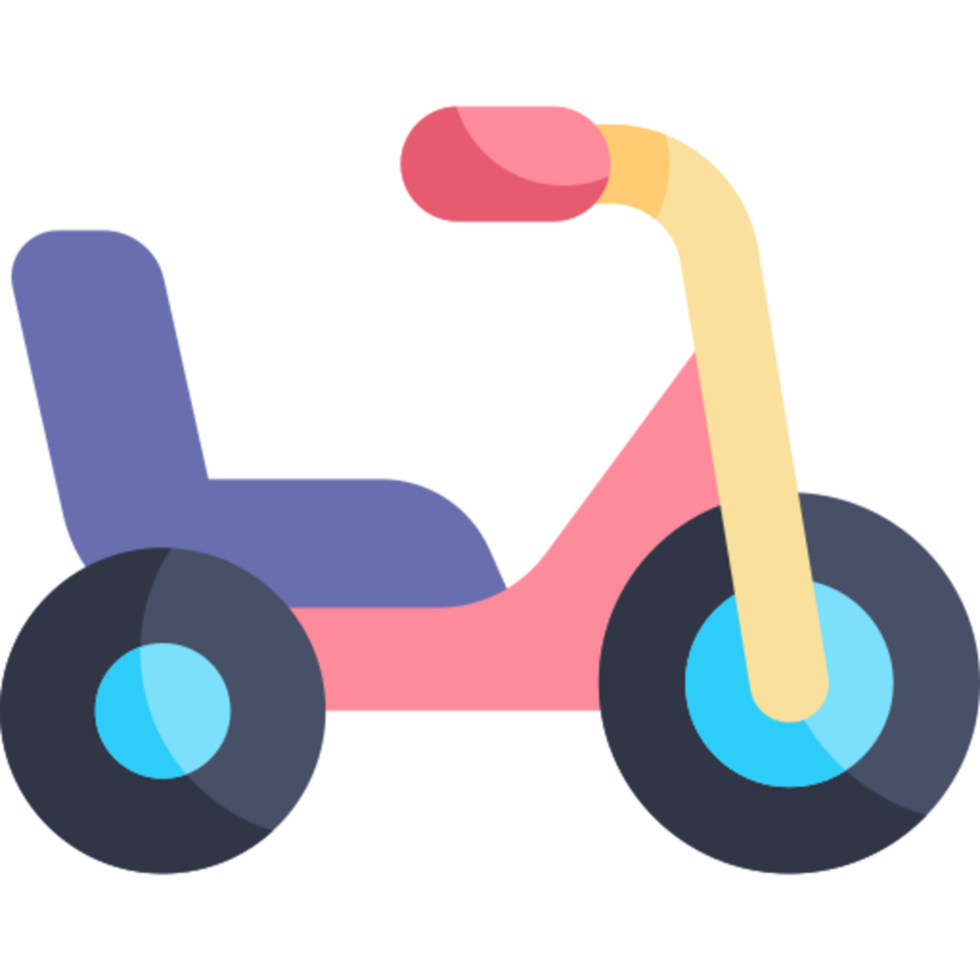 trehjuling ikon design png