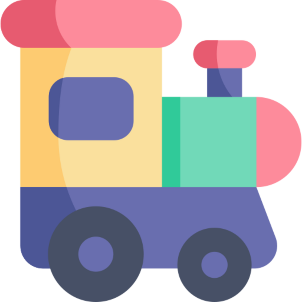 train toy icon design png