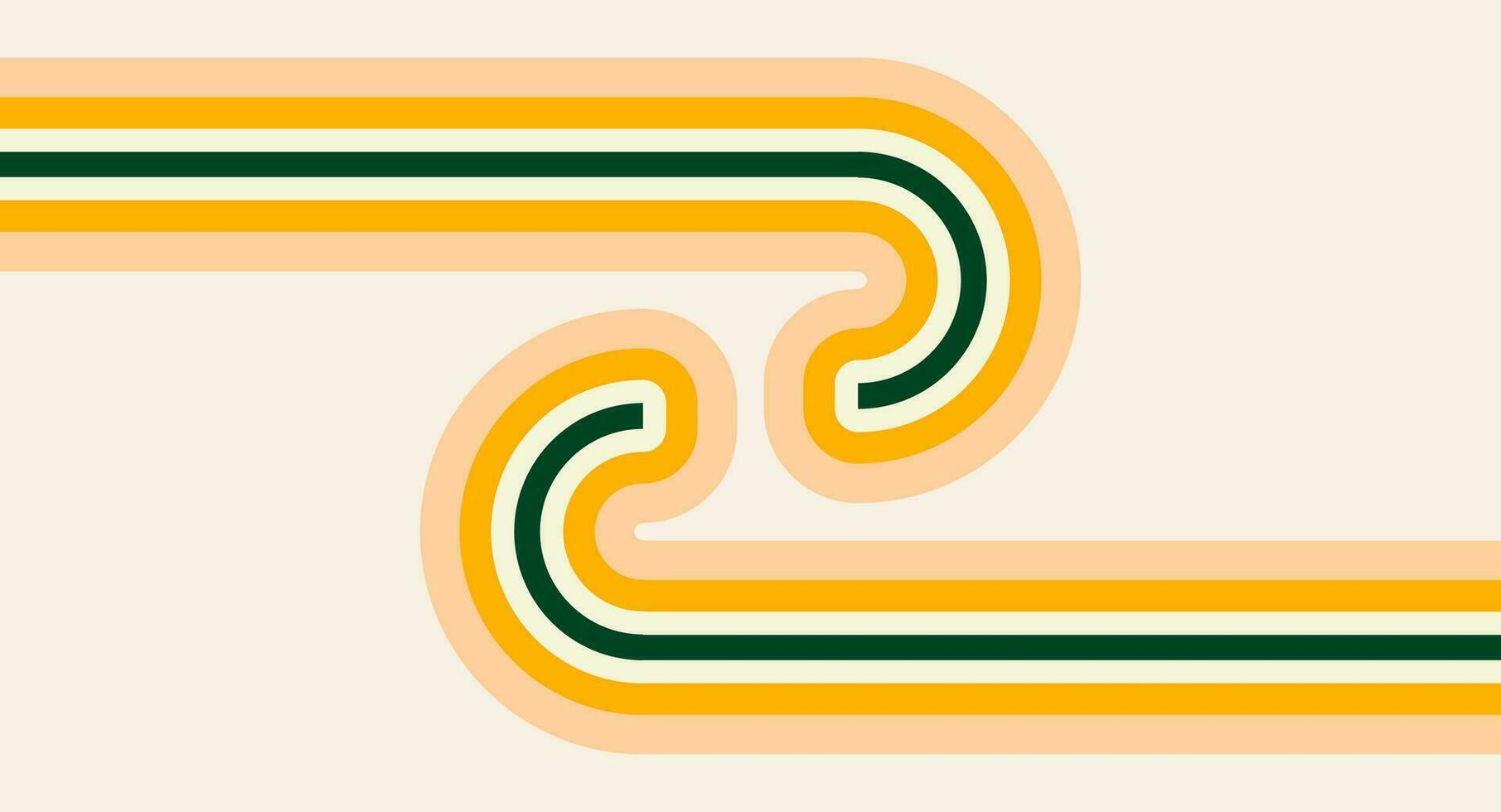 Warm background design, with warm retro design vector