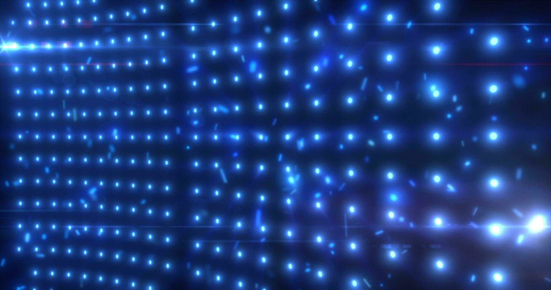 Abstract background of glowing futuristic energy magic bright dots and particles photo