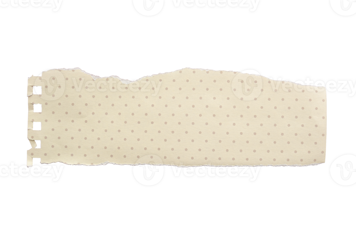 close up of a white ripped piece of ragged checkered paper background with copyspace. torn paper transparent png