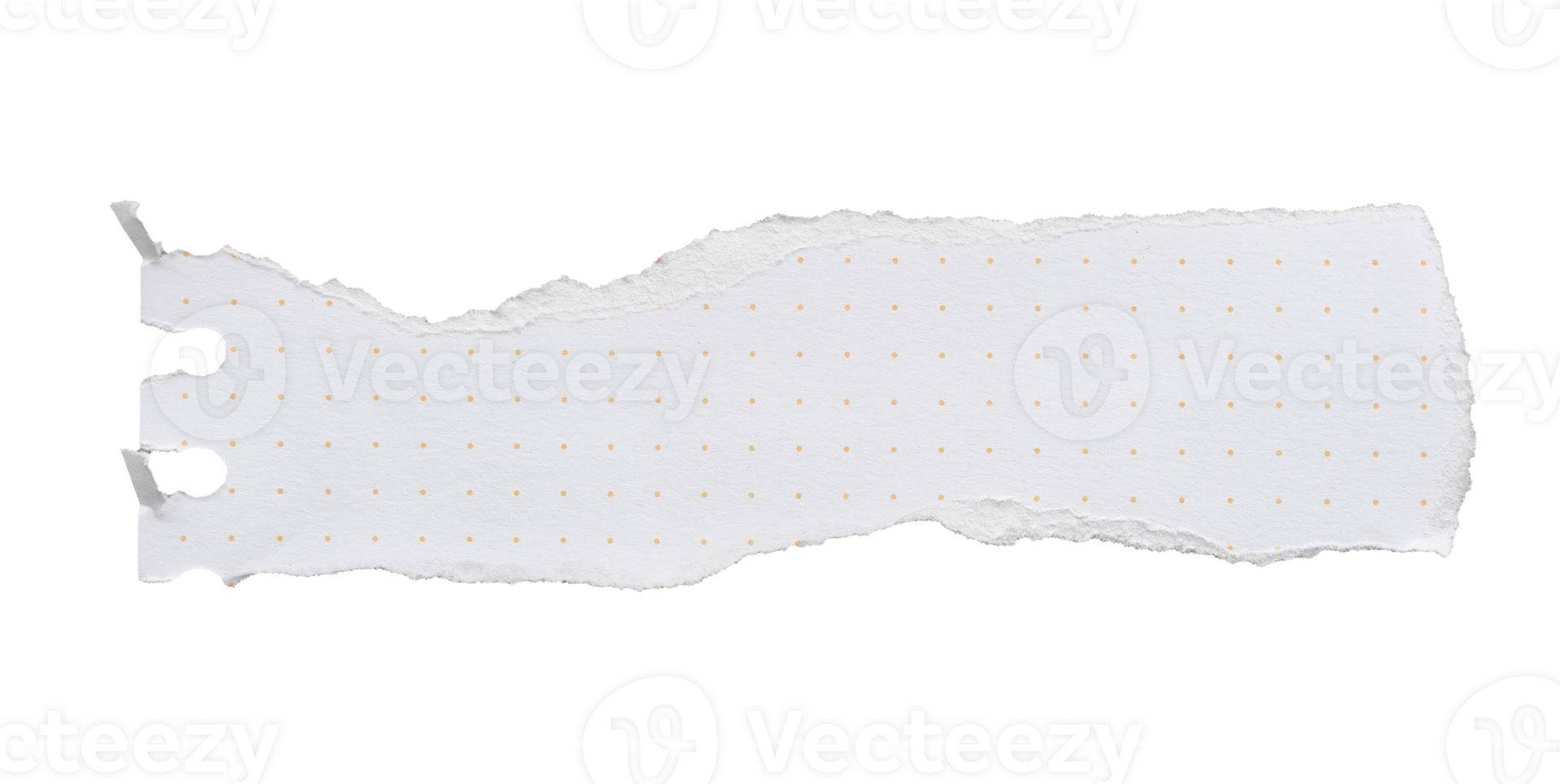 close up of a white ripped piece of ragged checkered paper background with copyspace. torn paper transparent png