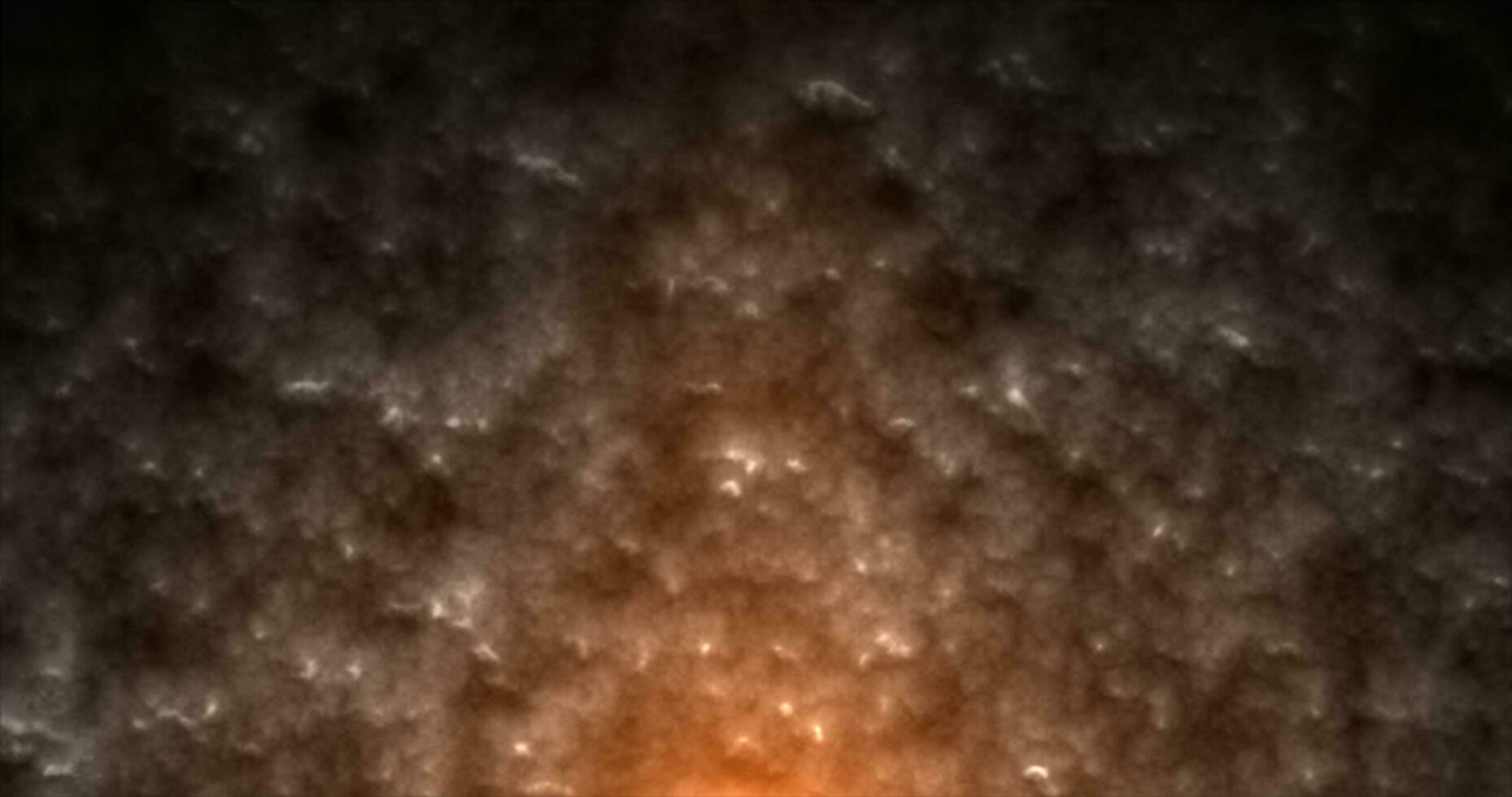 Abstract orange glowing smoke from campfire background photo