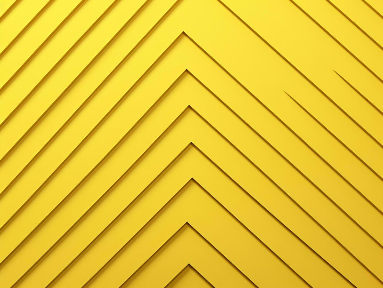 Abstract yellow building, colorful geometric pattern, cityscape, minimal design.AI Generative photo