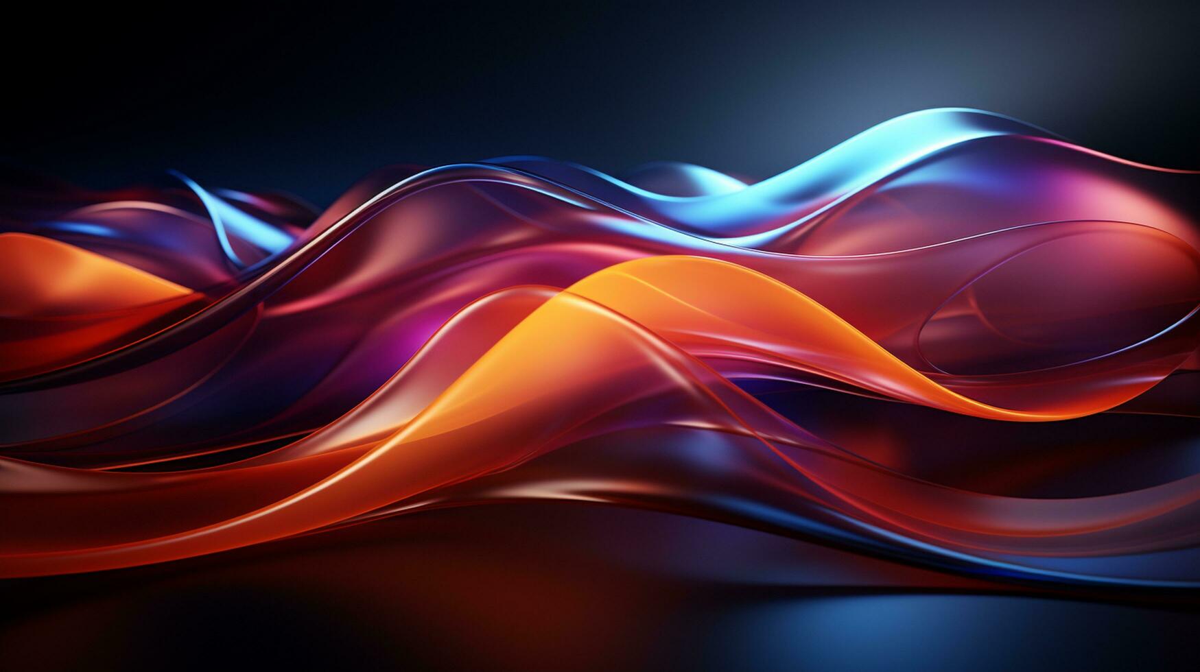 The Art of Colorful Abstract Background Design ai generative photo