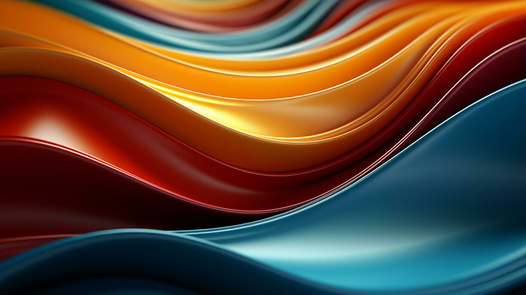 The Art of Colorful Abstract Background Design Ai generative photo