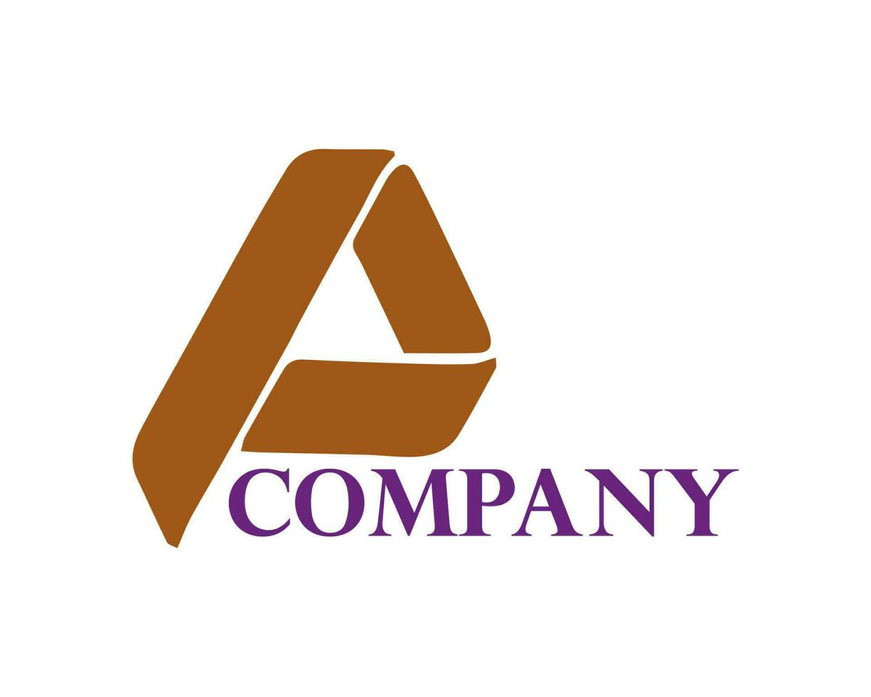 Abstract Initial Letter A company logo Template Element. and O Linked Logo. red . Usable for Business and Technology Logos. vector