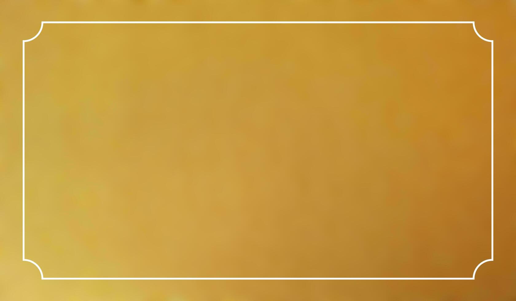 Gold background gradient foil yellow texture frame. Smooth gold gradient blur metallic photo