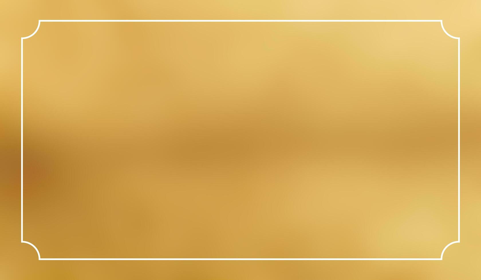 Gold background gradient foil yellow texture frame. Smooth gold gradient blur metallic photo