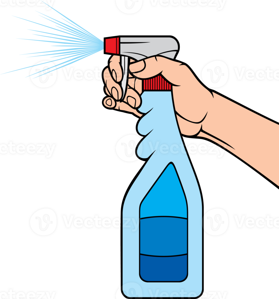 Cleaning Spray Bottle PNG Illustration 32332297 PNG