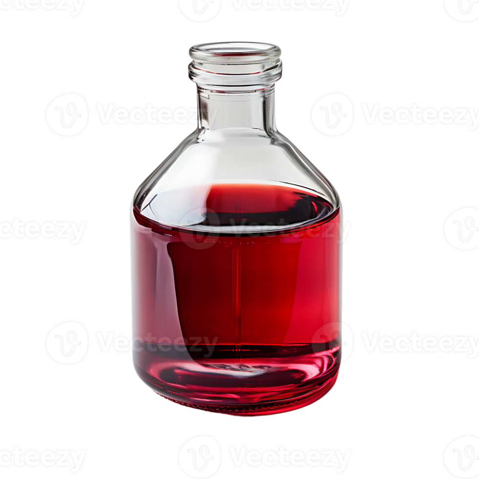 3D Render Liquid Bottle ,ai generative png
