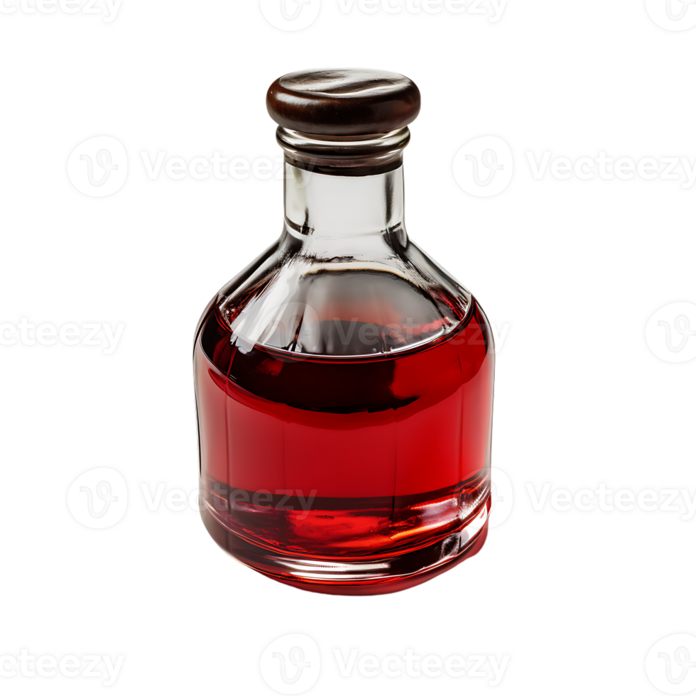 3D Render Liquid Bottle ,ai generative png