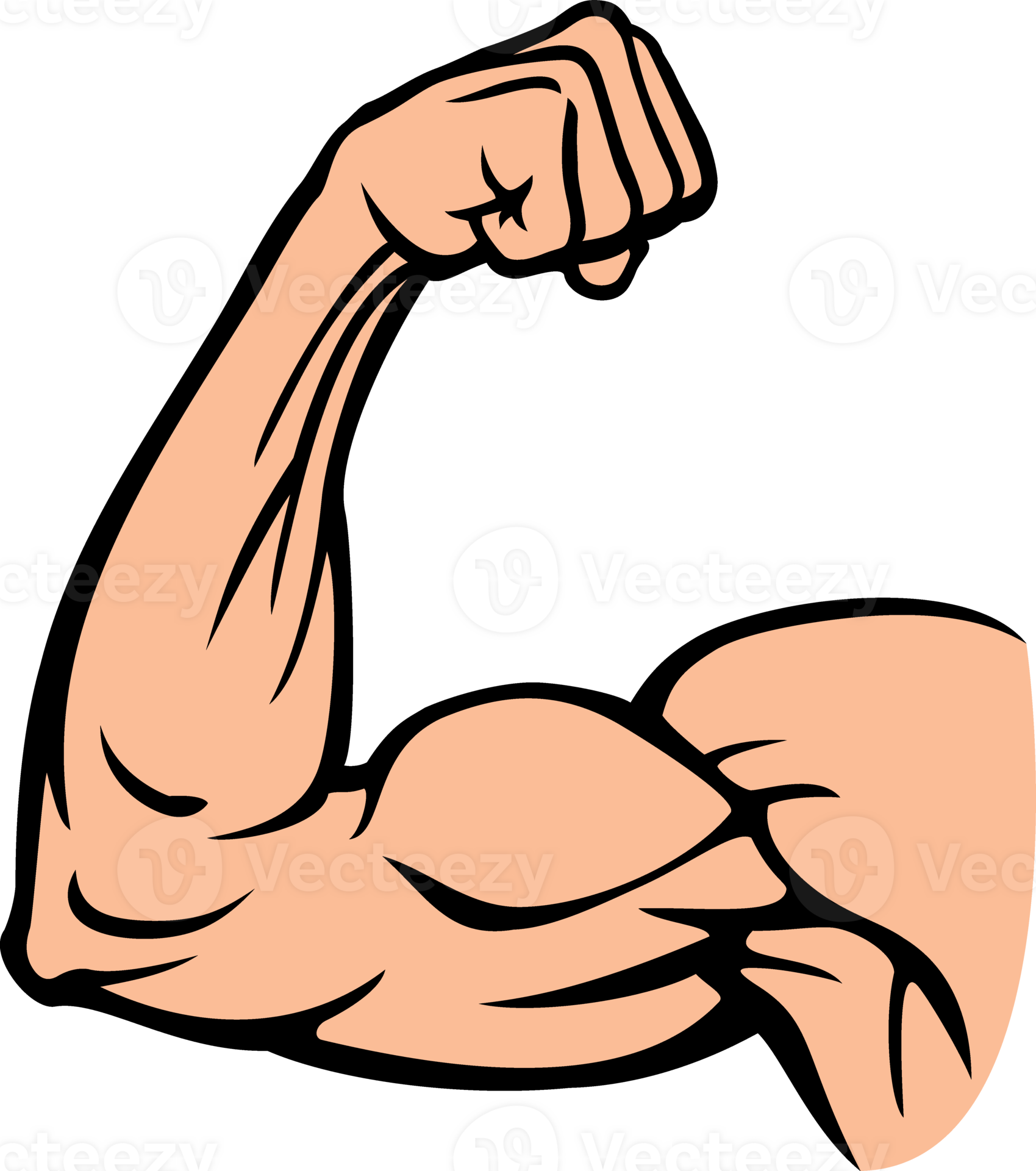 Biceps Muscle Flexing PNG Illustration 32332546 PNG